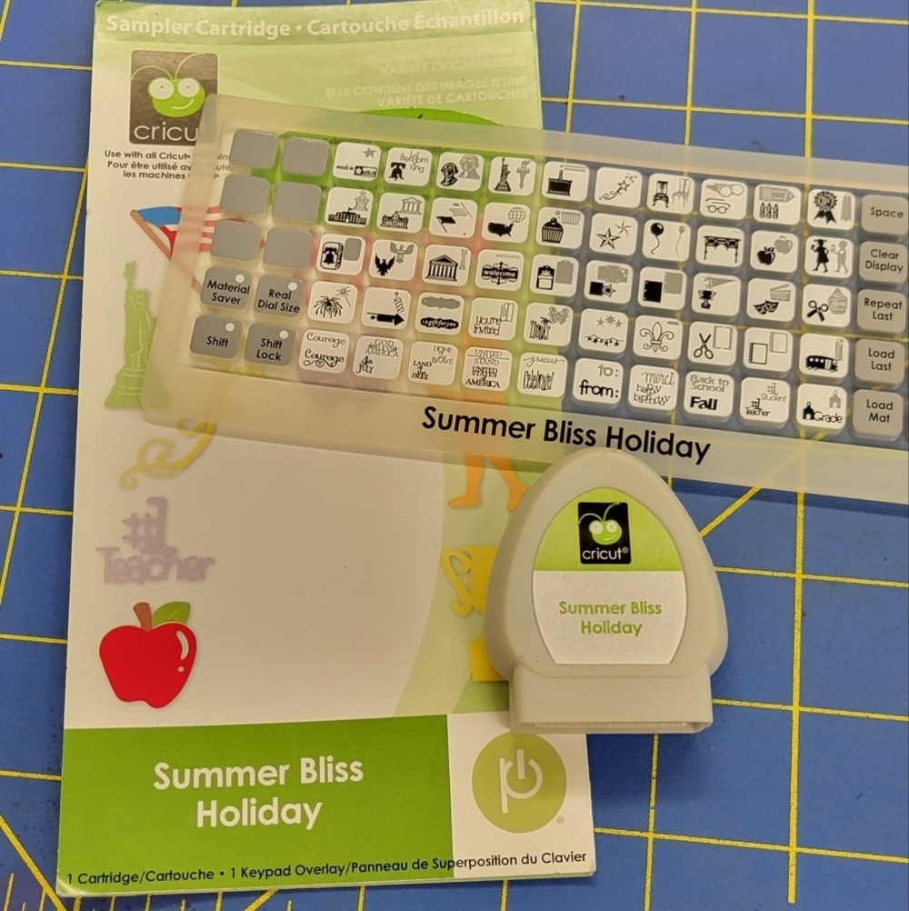Cricut Cartridge Preowned - Summer Bliss Holiday